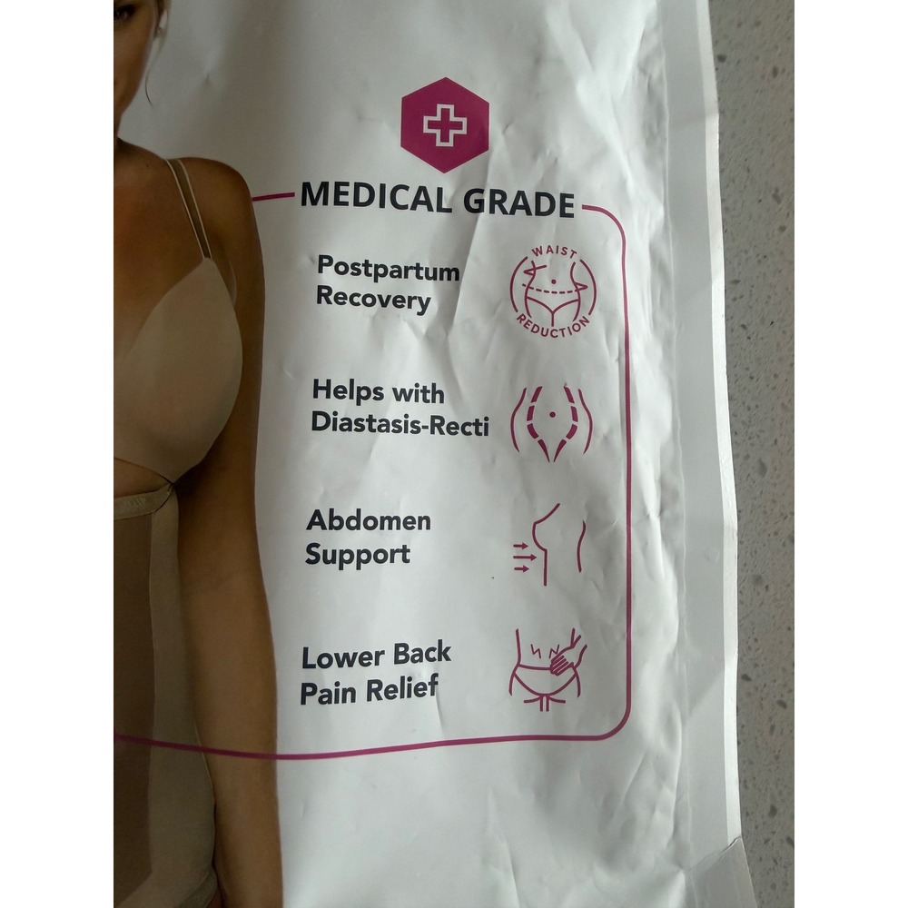 Bellefit Dual-Closure Girdle Postpartum Recovery Nude Medical Grade Small - Picture 2 of 8
